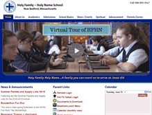 Tablet Screenshot of hfhn.org
